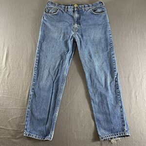 Cabelas Jeans Mens 40‎ Blue High Rise Straight Dark Wash Preppy Outdoor